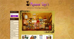 Desktop Screenshot of madameyayas.com